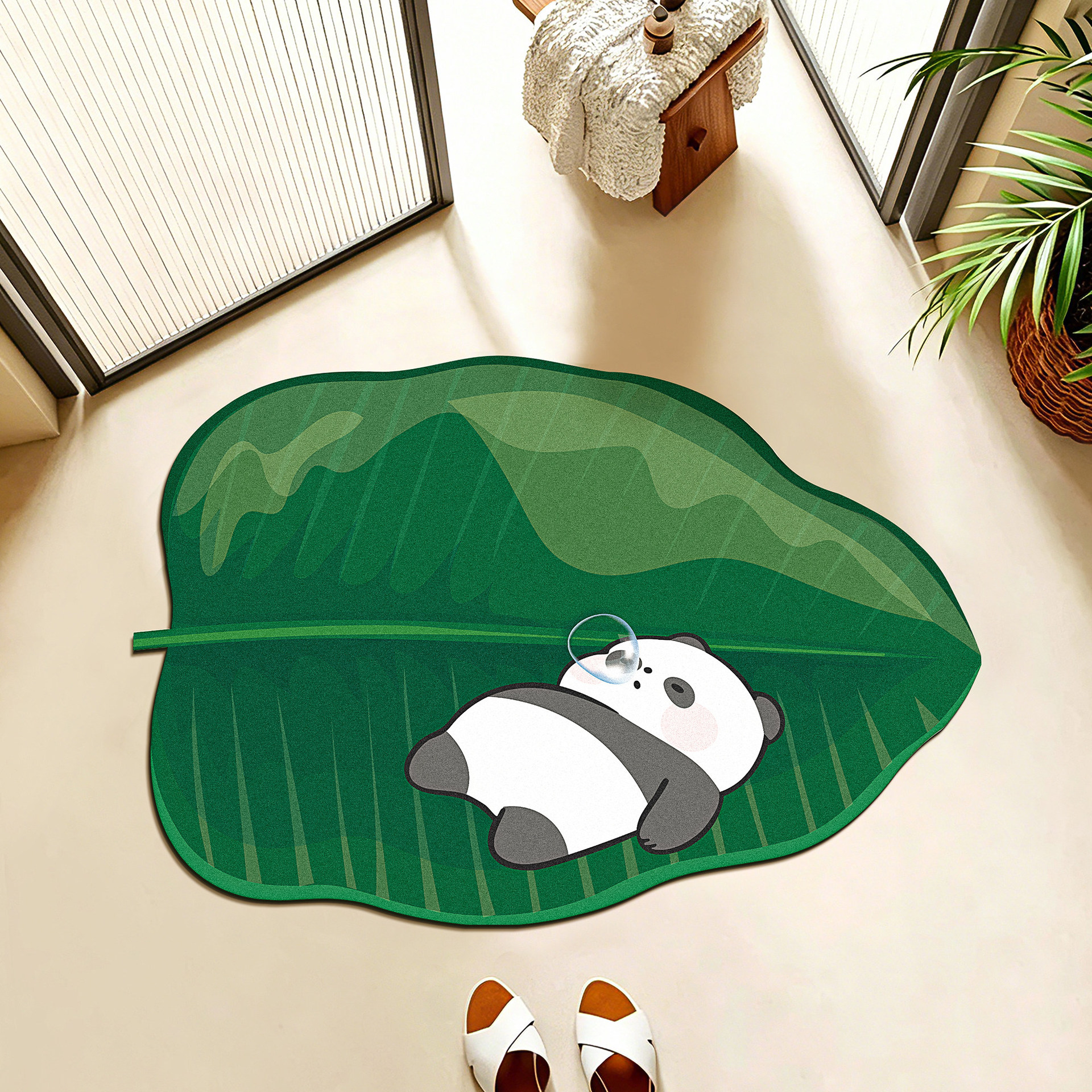Panda soñoliento