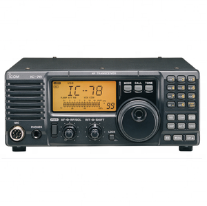 Icom IC-78 HF Transceiver Car Walkie Talkie Radio GPS High Performance Two Way Radio - Product Image 1
