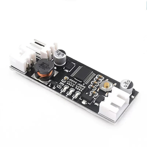 12V 0.8A DC PWM 2-3シングルワイヤーファン温度制御速度コントローラシャーシコンピュータノイズリダクションモジュールNTC B50K 3950 - Product Image 3