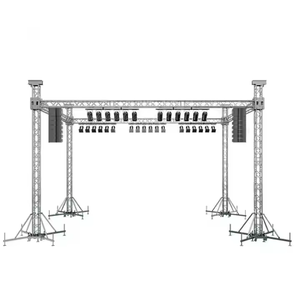 <strong>Durable</strong> Aluminum Square Bolt <strong>Truss</strong> for Outdoor Concert Stage &amp; DJ Events <strong>Truss</strong> System in Triangle Pattern Spigot <strong>Truss</strong> for Sale - Product Image 5
