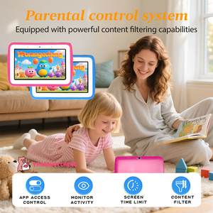 Yeni 7-Inch MTK dört çekirdekli <span class=keywords><strong>Android</strong></span> 12 Tablet PC çocuklar için 3000mAh pil ile eğitim yap-boz oyunları - Product Image 2