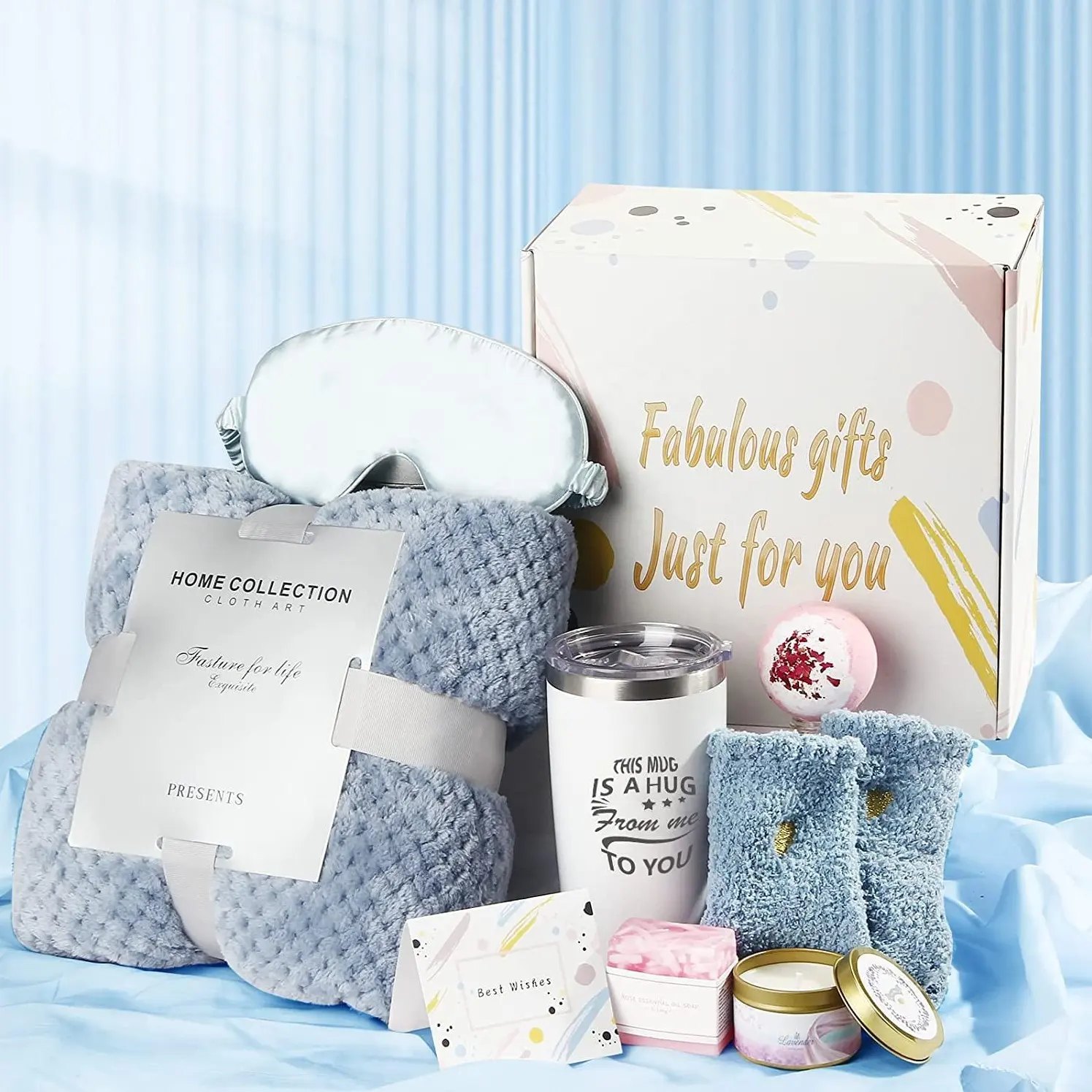 Meninas de aniversário Natal Dia dos Namorados Get Well Soon Presentes Mulheres Self Care Spa Bath Luxo Trending Presentes Wellness Gift Set