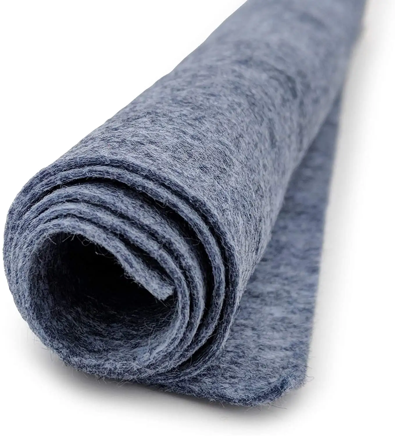 Groothandel Kleurrijke Naaldvilt 3Mm 5Mm Dik 100% Merino Wol Vilt Stof Roll Australische Industriële Natuurlijke Witte Wol vilt