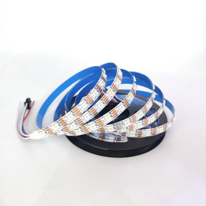 WS2815 Addressable Digital Pixeldream Color SPI 5050 Rgb Led Strip Light DC12V 10mm 60LEDs/meter Rgbic Breakpoint Resumption