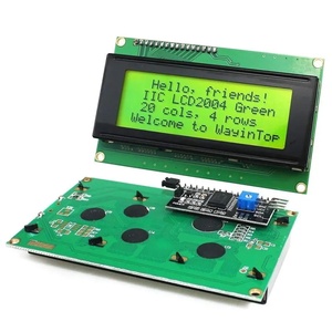LCD2004 + I2C modulo Display LCD 20x4 caratteri 2004A HD44780 LCD IIC/I2C adattatore di interfaccia seriale schermo blu/verde - Product Image 2