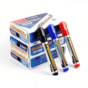 Waterproof Fade-Proof Fast Drying Permanent Indelible Ink <strong>Marker</strong> Pen Set for Custom Logo - Product Image 3
