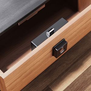KERONG anahtarsız giriş akıllı kilit anti-hırsızlık elektronik biyometrik çekmece parmak izi kilidi - Product Image 3