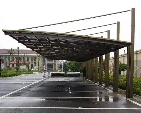 Baldacchino inclinato di parcheggio dell'automobile della tenda del baldacchino all'aperto di alta qualità su ordinazione all'ingrosso