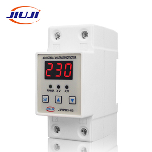 Din rail 40A <strong>voltage</strong> display relay adjustable over under <strong>voltage</strong> proteciotn device automatic reconnect protector - Product Image 4
