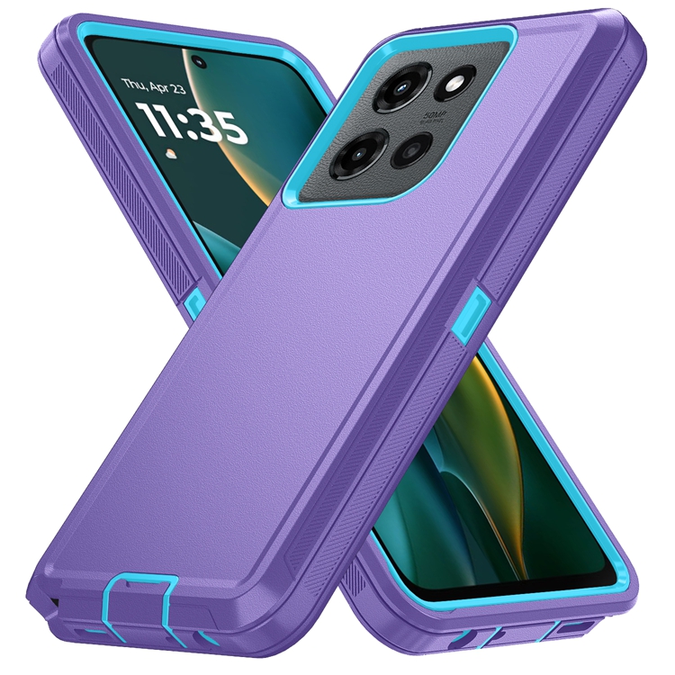 Purple/light blue