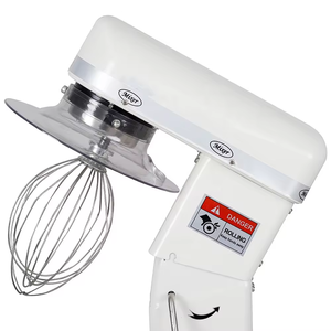 Mikser ve kıyma makinesi ile yüksek kaliteli 3 hızlı 10L çok fonksiyonlu 5-in-1 hamur yoğurma tezgah mikseri (beyaz Model) - Product Image 3