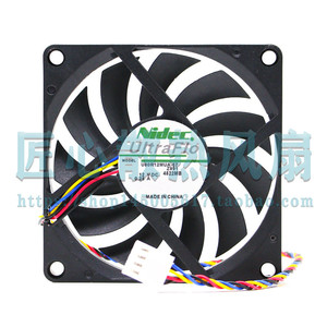 8cm Ultra-thin <strong>Fan</strong> 8010 Temperature Control <strong>Computer</strong> case Cpu Radiator <strong>Computer</strong> <strong>Fan</strong> <strong>Pwm</strong> 10mm Thick 8015 - Product Image 1