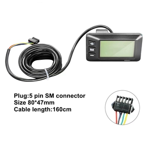 Elektro-Scooter-Umbauteile 24 V - 48 V 30 A E-Bike-Controller 3-Modi GD01 Anzeigen-Controller-Kit ohne Nabenmotor für 750 W - Product Image 2