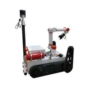 Gute Hindernis kreuzungs leistung 0,59 m/s Max Speed Robot Crawler für die Ausbildung und Ausbildung von Robotern