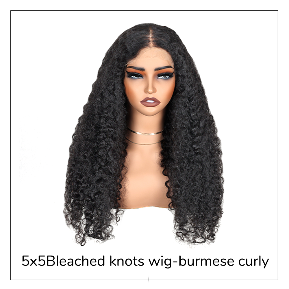 5x5 HD big burmese curly