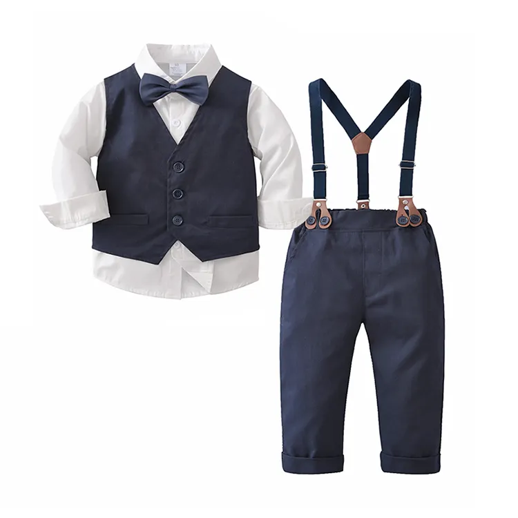 New designer 2024 casual suit kids fall clothing sets boys clothing sets 5years
