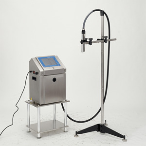 In linea macchina di codifica CIJ industriale continuo piccolo carattere stampante a getto d'inchiostro automatica stampante a getto di CIJ con grande tocco LCD - Product Image 4