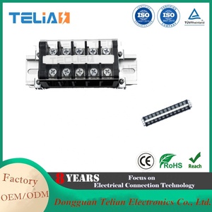 6 Position Dual Row Screw <strong>Terminal</strong> <strong>Strip</strong> 600V 10A with Cover & Pre-Insulated <strong>Terminal</strong> <strong>Jumper</strong> Block Copper Battery <strong>Terminal</strong> Block