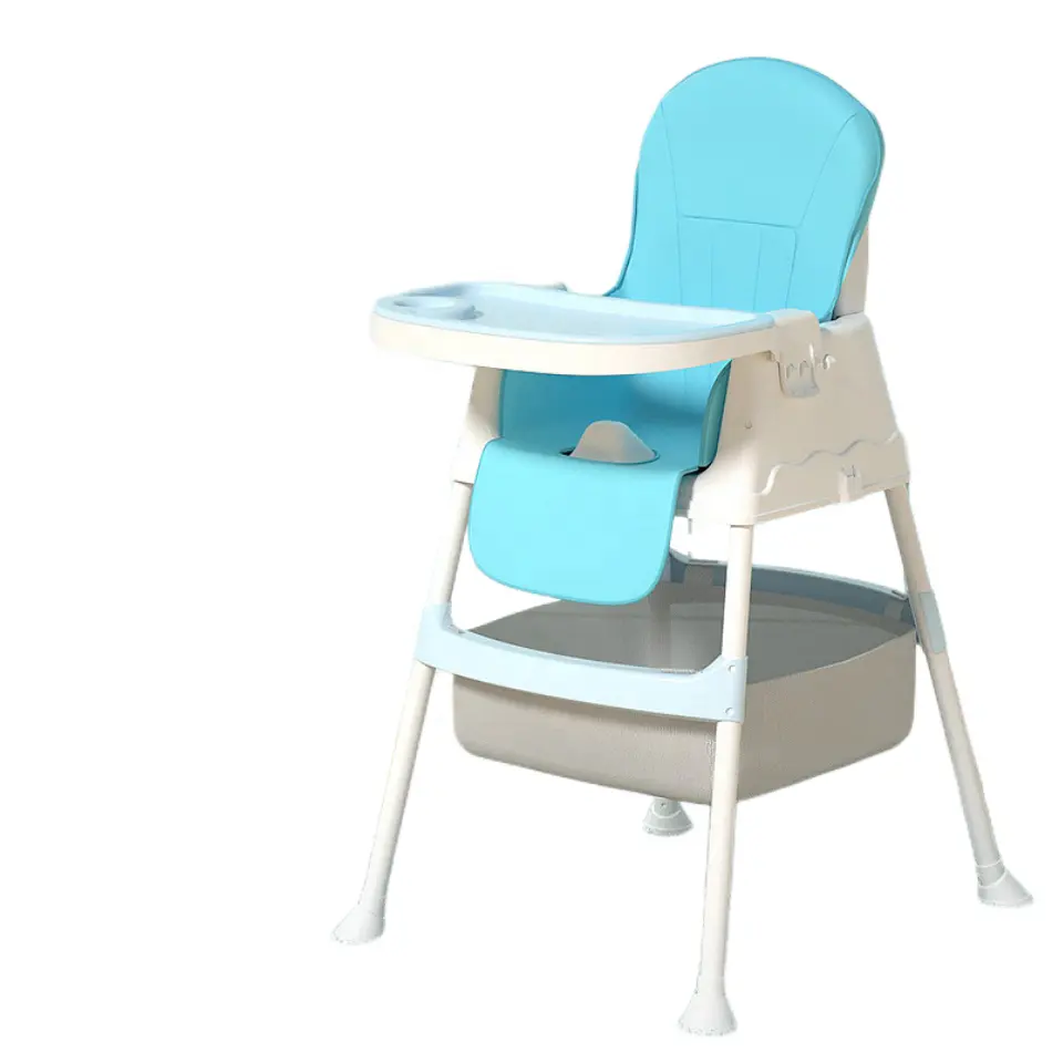 Kursi plastik tinggi bayi, 3 In 1 untuk memberi makan bayi terbaik anak-anak meja kursi dan kursi murah grosir mainan En standar Multi fungsi