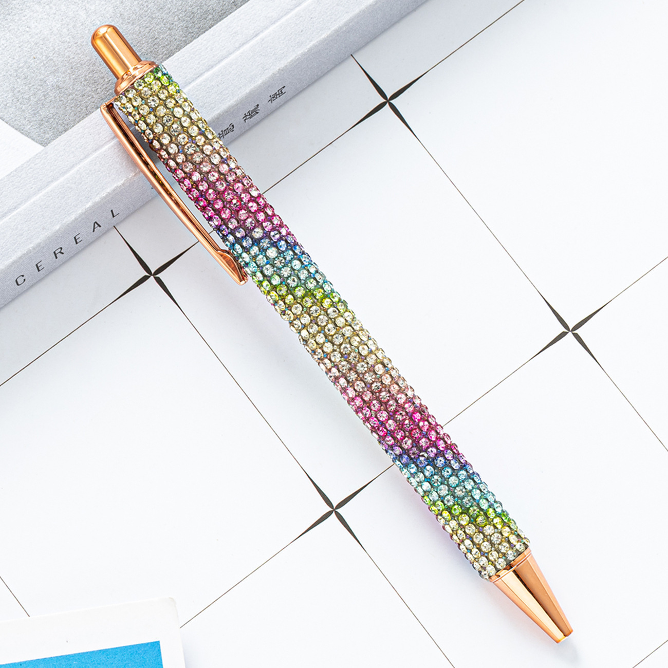 Rainbow gradual change color (rose gold)