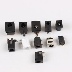 DC12V 2A DC30V 5521 PCB แจ็คไฟผ่านรู DC-005 2.0mm 5.5x2.0mm ตัวเมียซ็อกเก็ตตัวเมีย DC005สีดำ5.5*2.0/2.1mm สำหรับอะแดปเตอร์ไฟฟ้า - Product Image 5