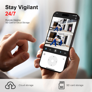 4G Lte Cam Nvr 8 Channel.Cctv telecamere di sicurezza del cantiere di sicurezza per esterni 4 Wireless Smart telecamera di sicurezza - Product Image 5
