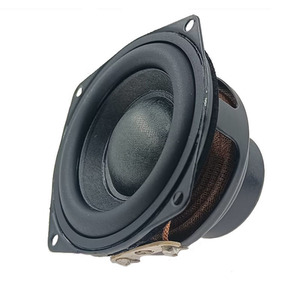 無料サンプル1インチ2インチ4オーム8ohm10w 5w 3W 2 WミニスピーカーフルレンジベースPUサイドシンラウンドスクエアスピーカードライバーホーン