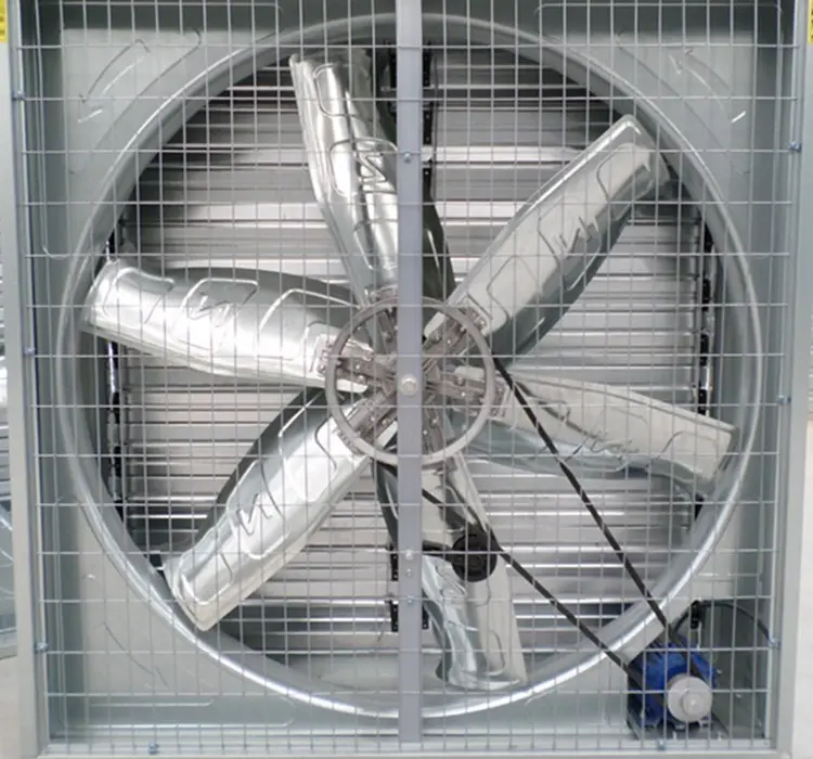 Büyük Hava hava fanı sera Güneş Enerjili Büyük Ölçekli egzoz fanı/Tavuk Kümes Evi Havalandırma Fanı