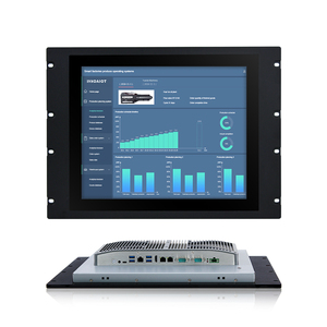 PC industrial 12th Gen Intel Core I3 I5 I7 I9 Cpu 2 * DDR5 RAM Ip66 Monitor de montaje en pared integrado a prueba de agua Computadora industrial