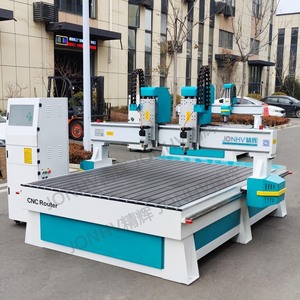 <strong>Multi</strong> <strong>Function</strong> 4 Axis <strong>CNC</strong> <strong>Router</strong> with Automatic Chang Tools Woodworking Engraving Carving Machine - Product Image 4