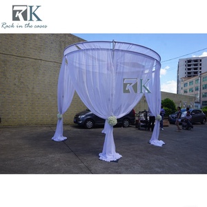 Ổn định tổ chức sự kiện mở ràng-loại ống và màn xách tay Backdrop đứng trong đám cưới hoặc Bảo tàng nhà máy Giá bán - Product Image 3