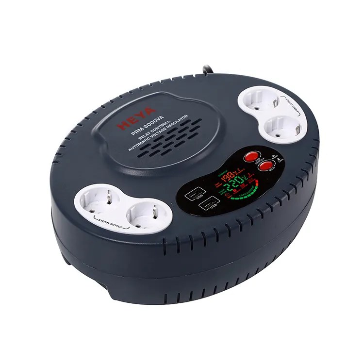 PRM climatiseur 3000W 100% dispositif régulateur de tension de puissance régulateur de tension alternatif pour Apv SVC monophasé AC couleur LED