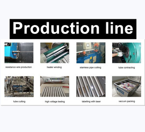 3Kw/6Kw/9Kw/12Kw/15Kw חשמלי תעשייתי מוט צינור Tubular טבילה דוד לחימום נוזל
