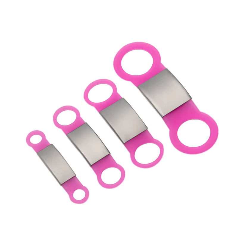 Rose rouge-plaque d'argent