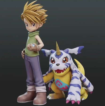 Daibo + gabumon