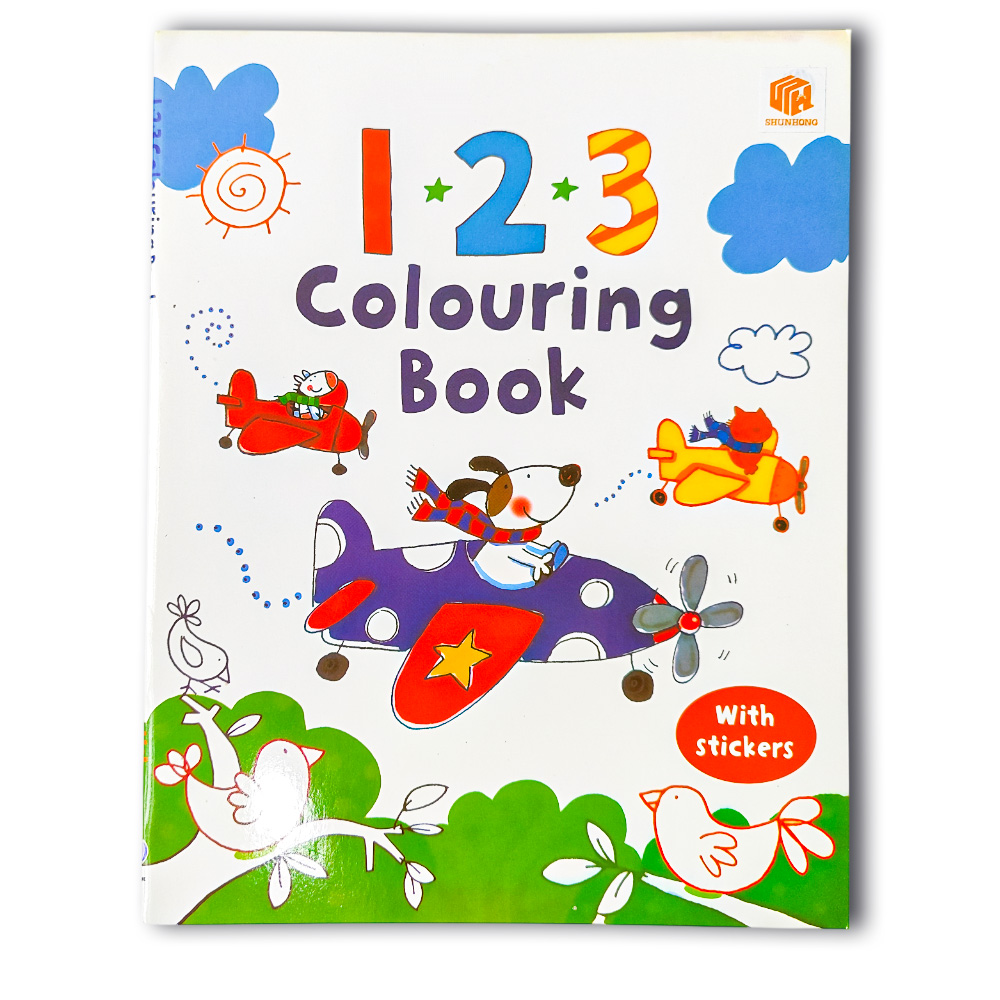 123 Livre de coloriage