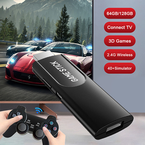 แท่งเล่นเกม K8พร้อมที่จับไร้สาย2.4G คู่รองรับ4K HD เอาต์พุตแบบปลั๊กแอนด์เพลย์คอนโซลวิดีโอเกมย้อนยุค - Product Image 4