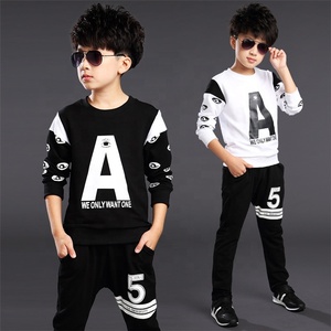 AS-451Bバルク卸売服セット男の子用10代の男の子2個屋外ジョギングスポーツセット