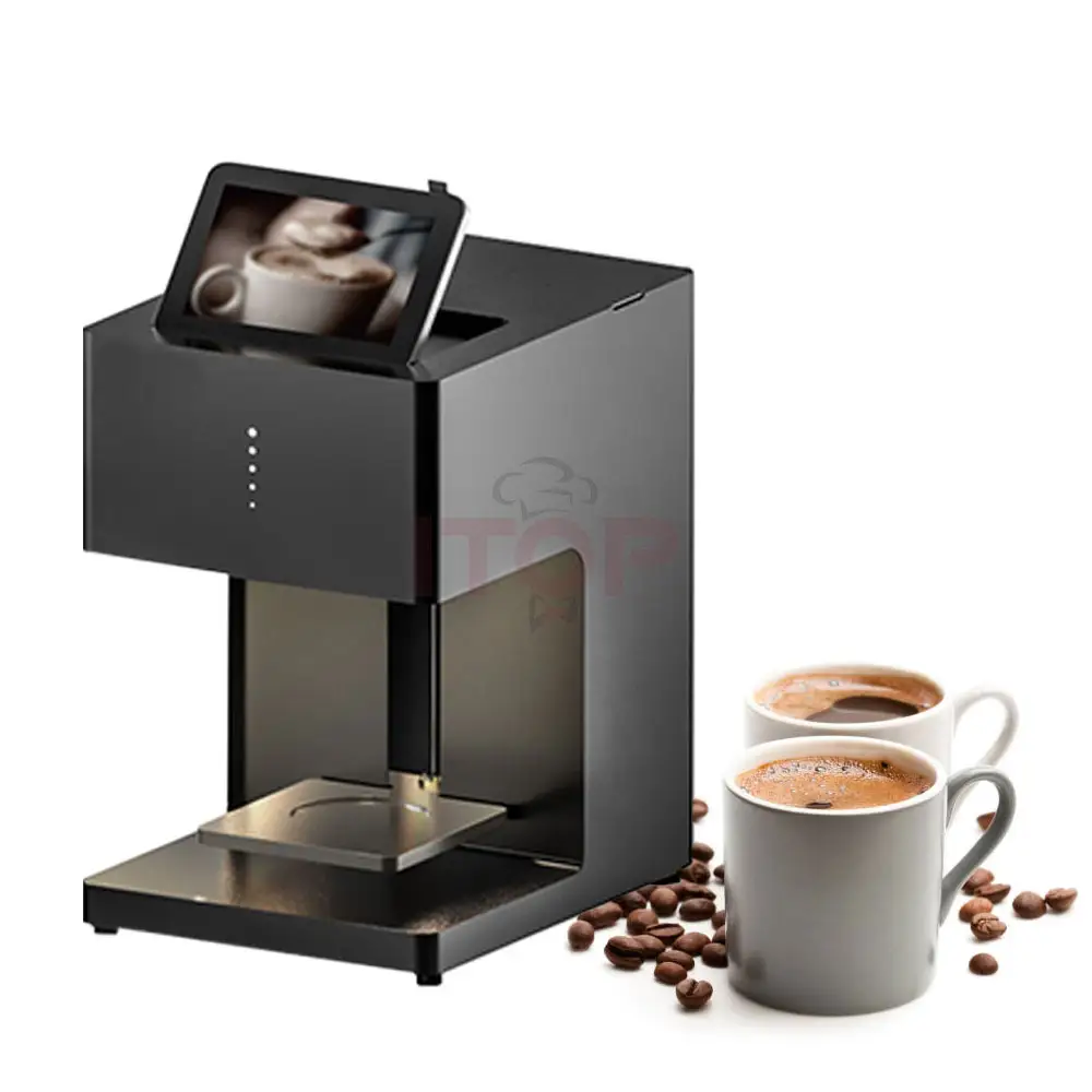 Capuchino Latte macchina da stampa a getto d'inchiostro stampante per caffè nome immagine schiuma Cappuccino una tazza Selfie stampante per caffè commestibile