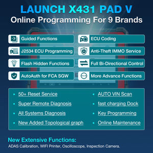 Einführung der globalen Version x431 Pad v Automobil-Diagnosegerät unterstützt J2534 ECU-Programmierung - Product Image 2