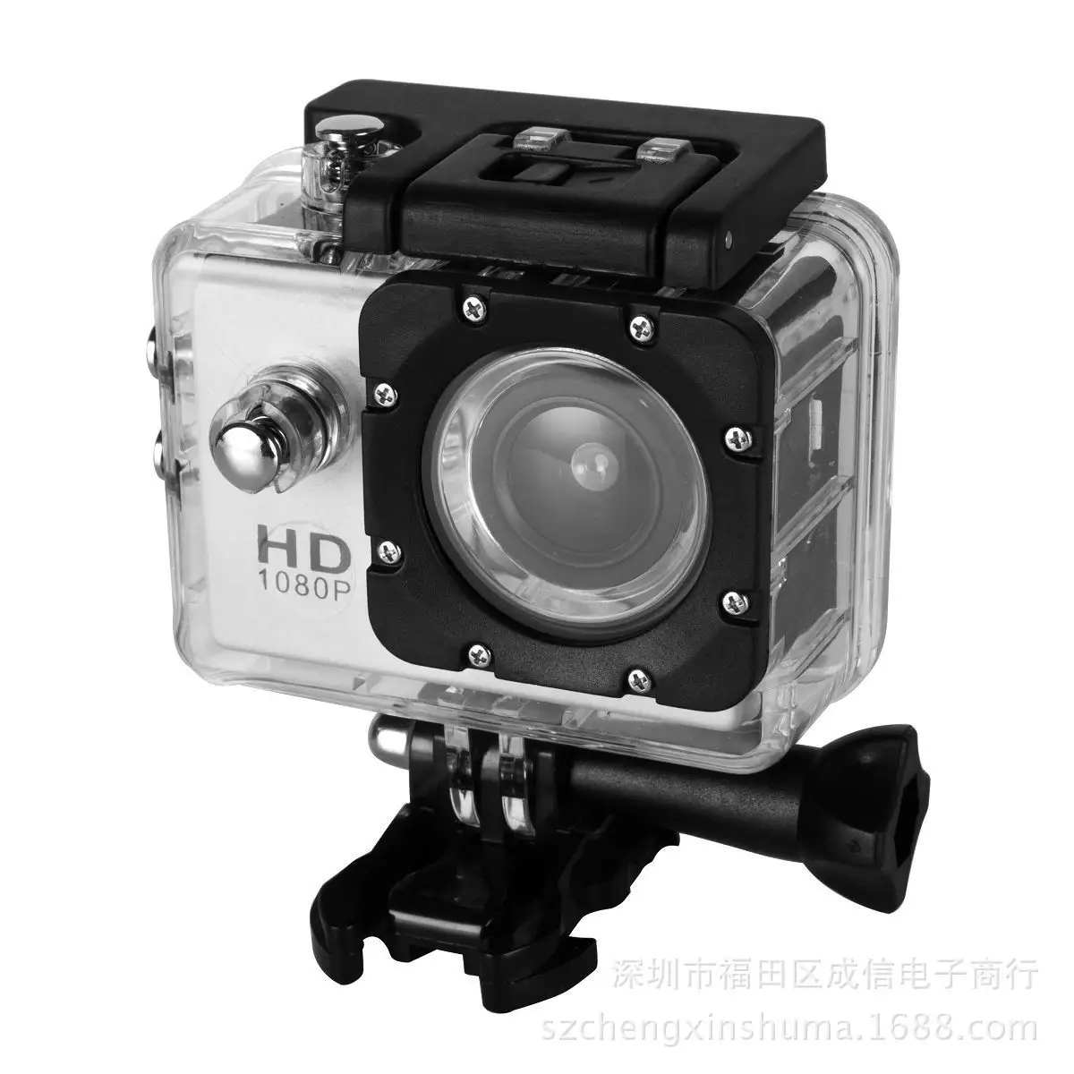 Sport Action Camera Ultra HD 1080P 2 Inch 30M Underwater Waterproof Capacete Gravação de vídeo Sport Go Diving Cam 2.0 Inch Mini DV