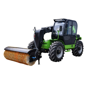 3t kapasite 7m ulaşmak teleskopik işleyici hızlı takma çatal ve kovalar çok amaçlı kullanım - Product Image 6