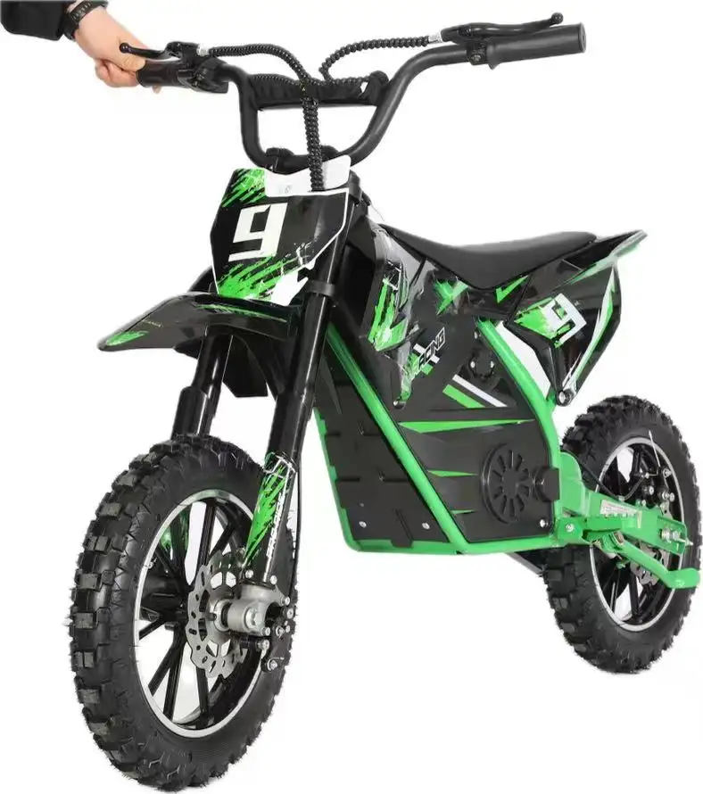 Sepeda motor Trail elektrik anak, baterai asam timbal untuk anak-anak 10 inci 12 inci 36V 500w-1000w