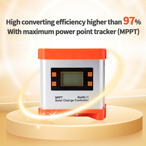 30A 12v 24v regolatore di carica solare intelligente pwm con display LCD USB - Product Image 6
