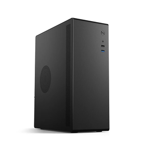 Business Elite MINI Desktop <strong>Computer</strong> Chassis 0.8mm Ultra-Thick Steel Plate Mid Tower with <strong>Embedded</strong> Side Panel in Stock! - Product Image 3