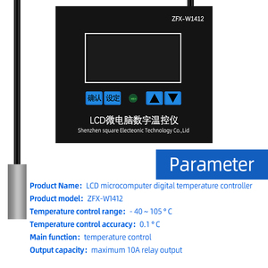 ZFX-W1412 Microcomputer Smart Thermostat Switch Sensor Digital <strong>Temperature</strong> <strong>Controller</strong> Instruments - Product Image 3