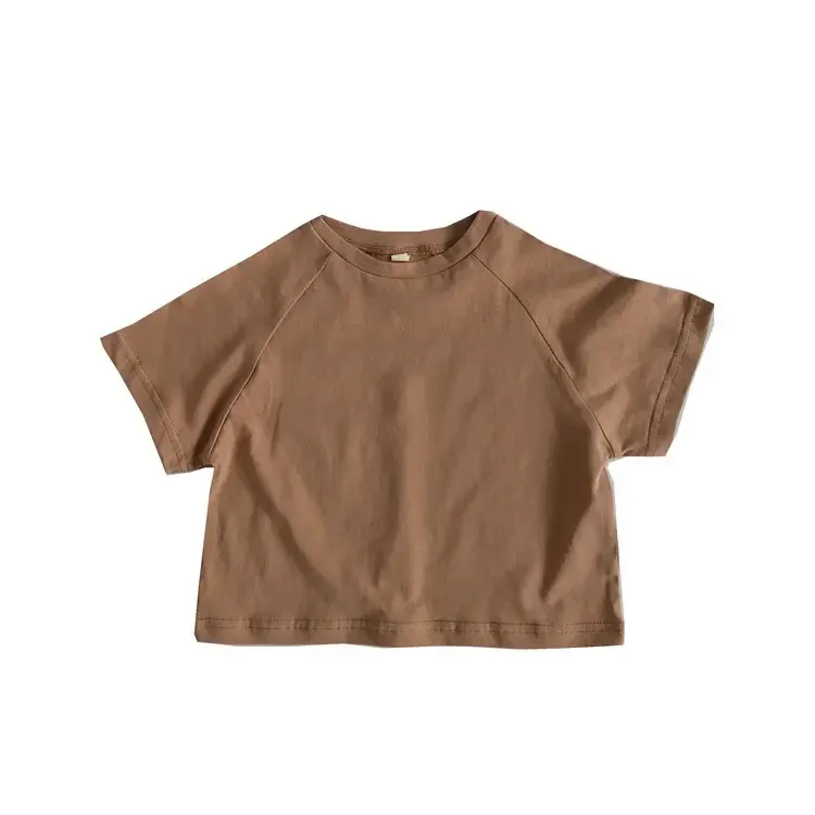 Camiseta informal personalizada al por mayor para niños, Camiseta de algodón transpirable para niños, camiseta de verano para niños, Camiseta de algodón 100%