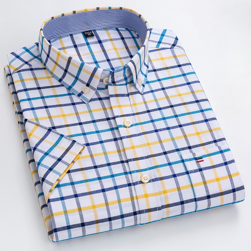632-Yellow checkered