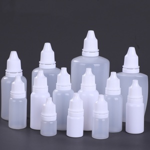 Precio bajo 5ml 15ml 30ml 50ml Agua hidratante Líquido Peluca Removedor de pegamento Translúcido Boca pequeña Botella de plástico vacía con cuentagotas - Product Image 3