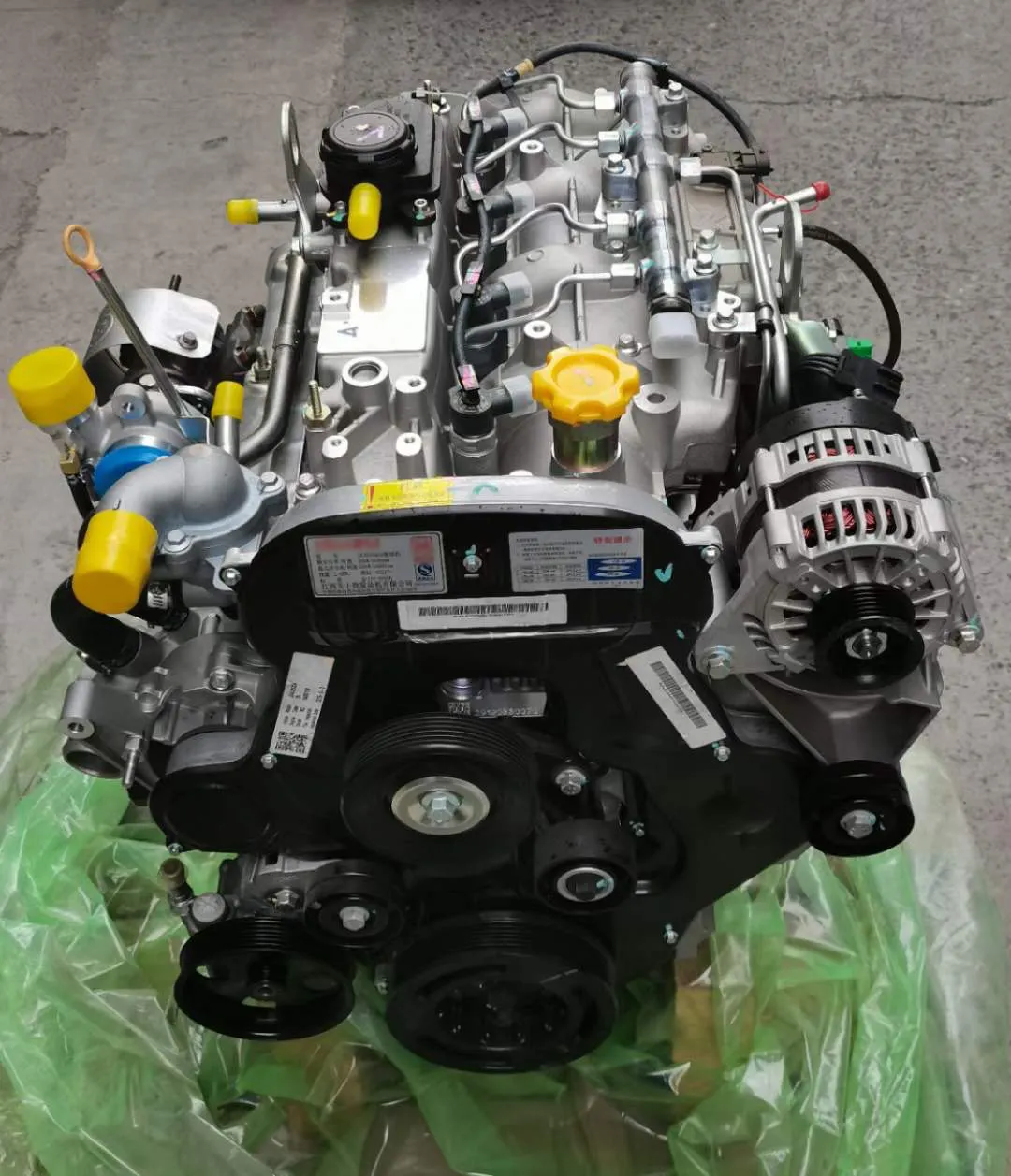 Conjunto de motor diésel JE4D25Q5A para motor de camioneta Isuzu Ruimai Lingtuo Guowu